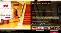 Desktop Screenshot of hotelcarlota.es